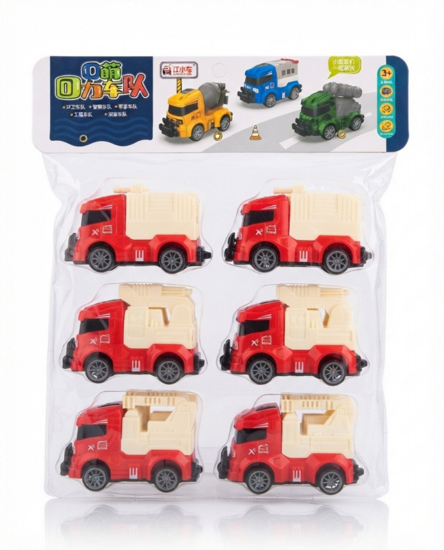 Baby Cele Fire Car (6pcs)