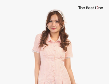 Striped Shirt Dress W604001D