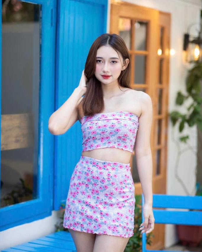 ORO Floral Gu Guu Top Only