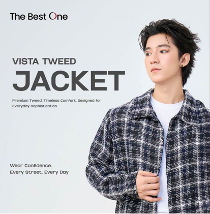 Vista Tweed Jacket M606001JK
