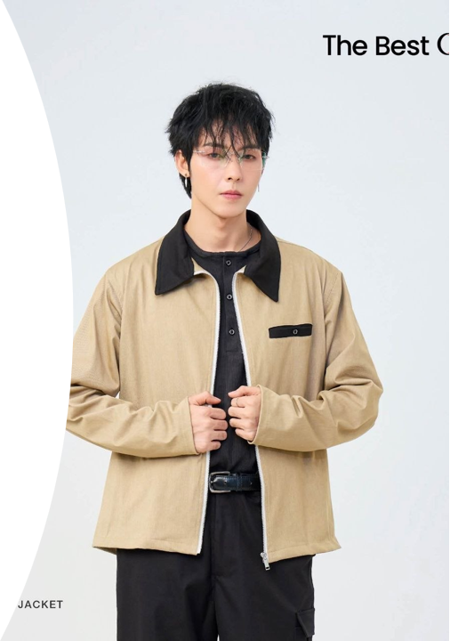 Classic Zip-up Jacket M606002JK