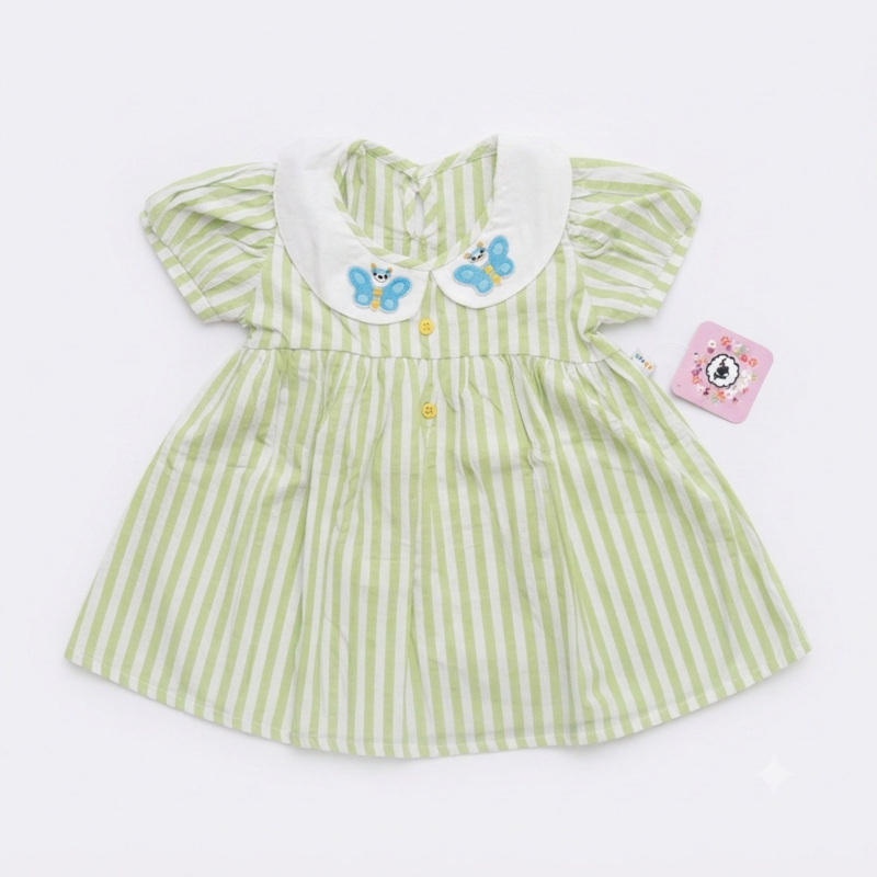 Baby Cele Flower Dress Set 1T (6 mto 1y+)