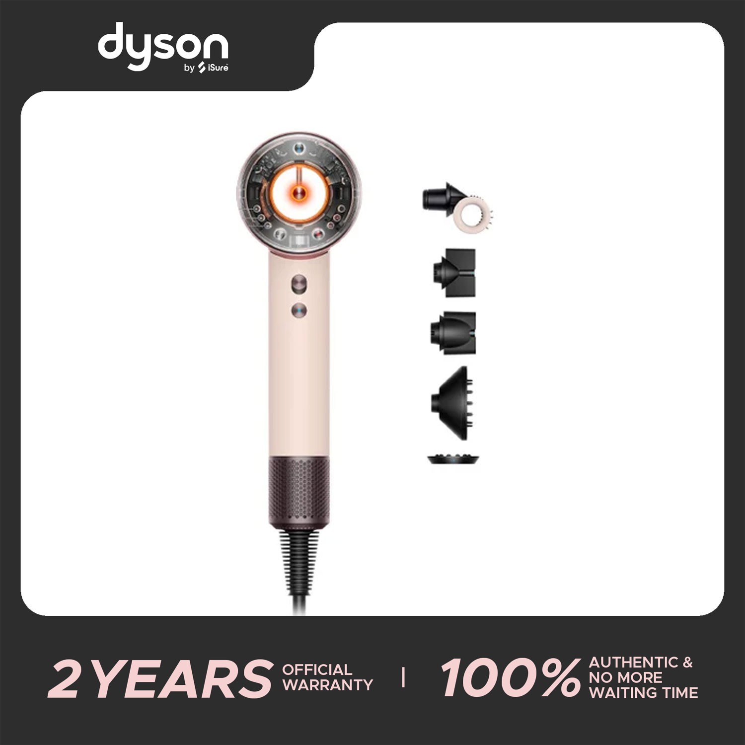 Dyson Supersonic Nural hair dryer (Eco-Friendly Box Edition) Ceramic pink/Rose gold
