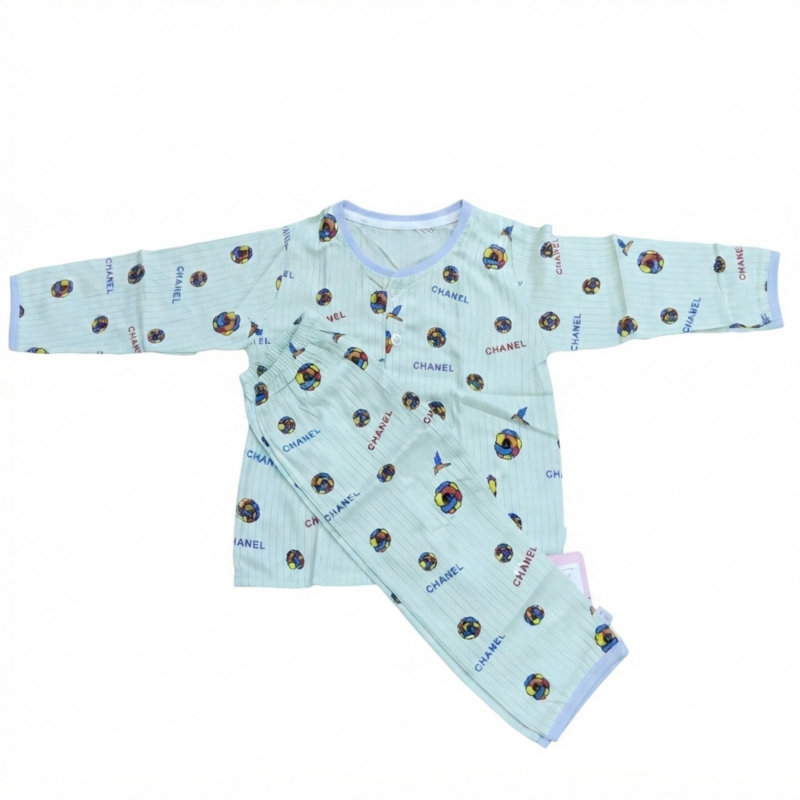 Baby Cele Cartoon  Diaper Set Long 3T (2yto3y+)