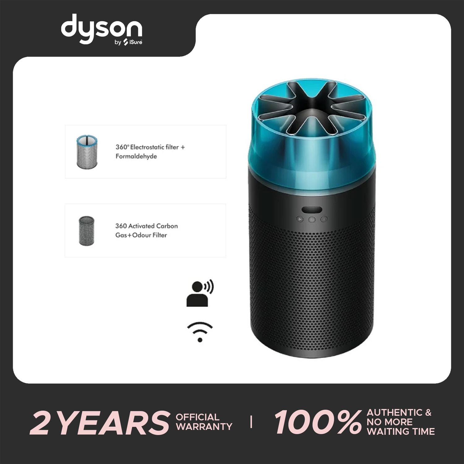 Dyson HushJet™ Purifier Compact (HJ10)