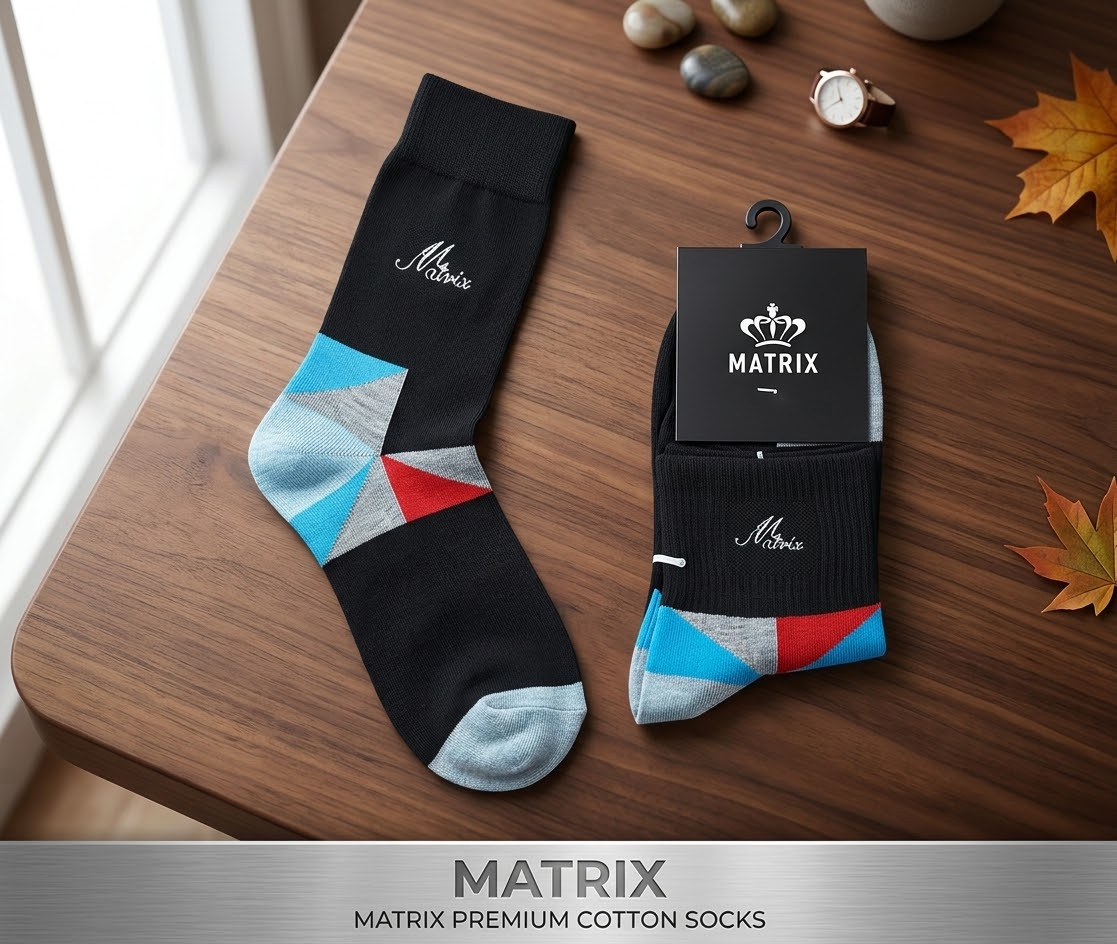 MATRIX PREMIUM COTTON SOCKS -MSOK0002