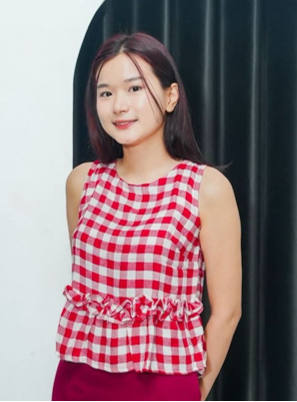Terrace Gingham Top -W606001C