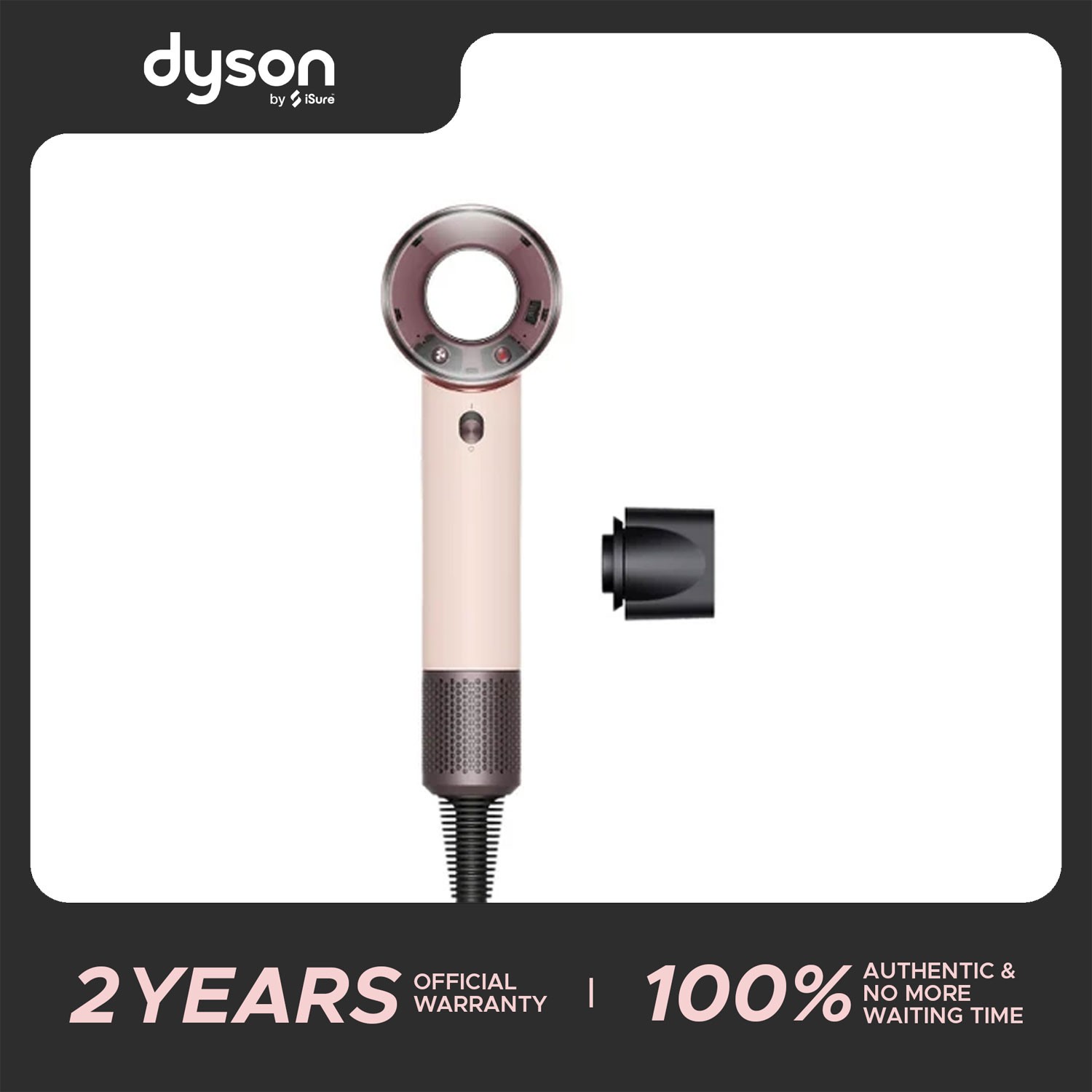 Dyson Supersonic Travel (Eco-Friendly Box Edition) Ceramic pink/Rose gold