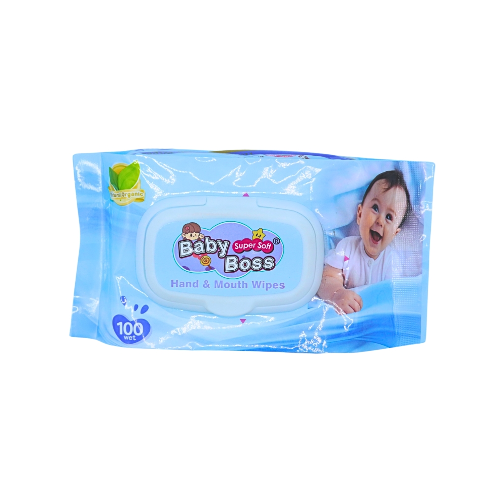 Baby Boss White Wet Tissue