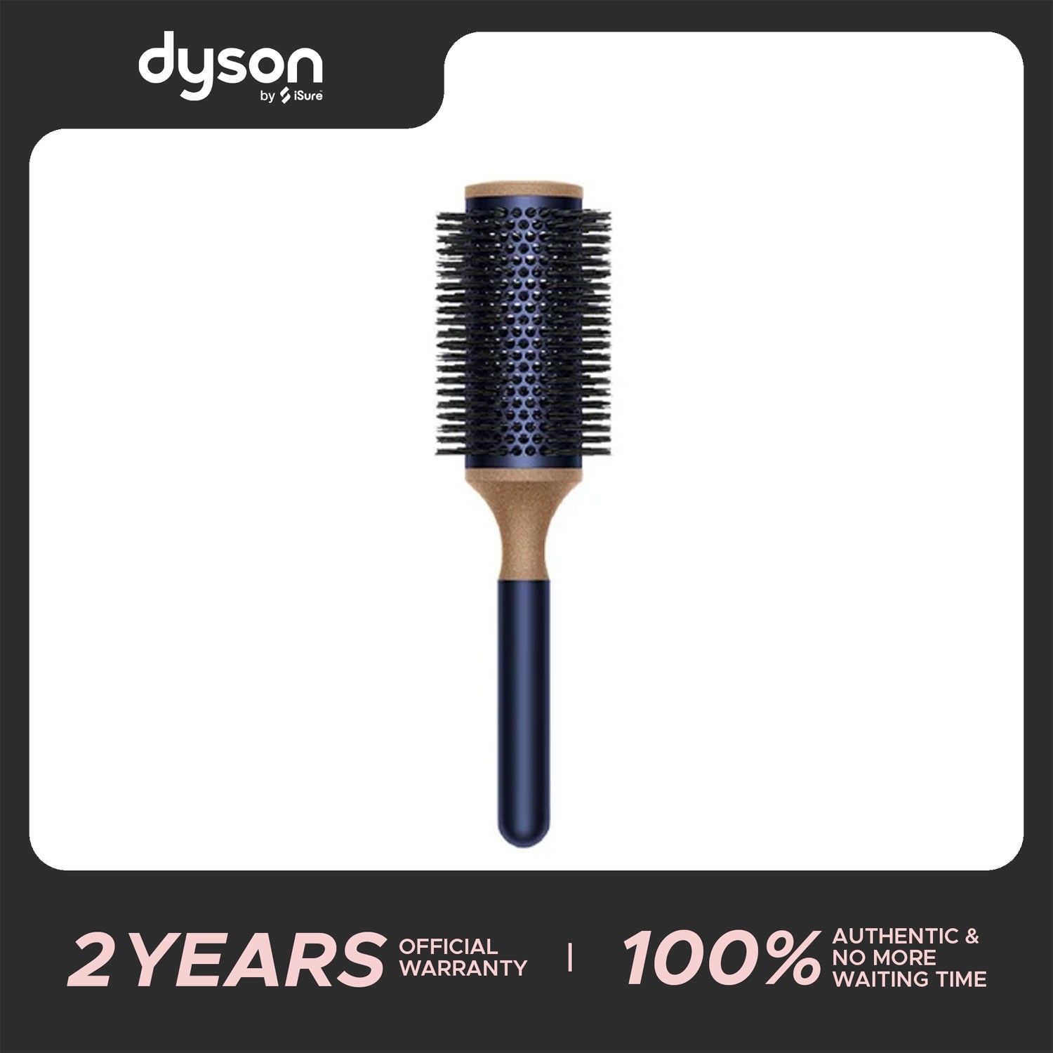 Dyson Vented barrel brush (45mm) Prussian blue/Black