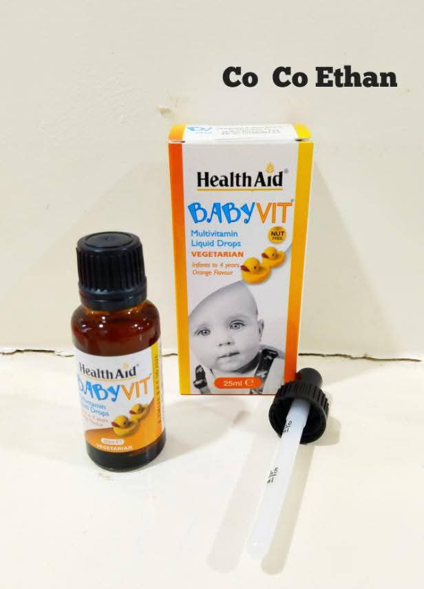 Co Co Ethan Baby Vit Multi vitamin Liquid Drops ( 25 ml )( Expired date - 12/2027 )