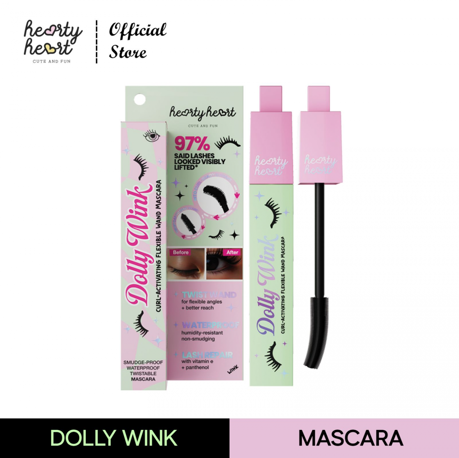 Hearty Heart Dolly Wink Mascara -7g