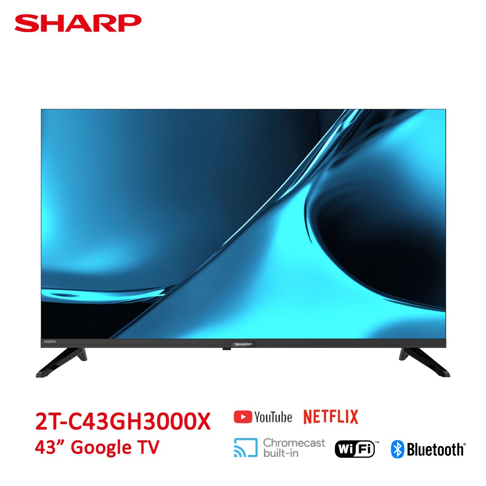 Sharp 43” LED Google TV - 2T-C43GH3000X