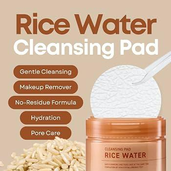 Cleansome RICE WATER CLEANSING PAD-50 sheets