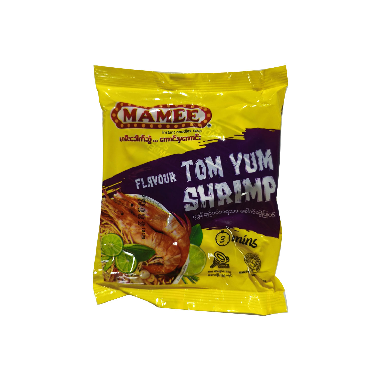 Mamee Tom Yum Shrimp - 55g