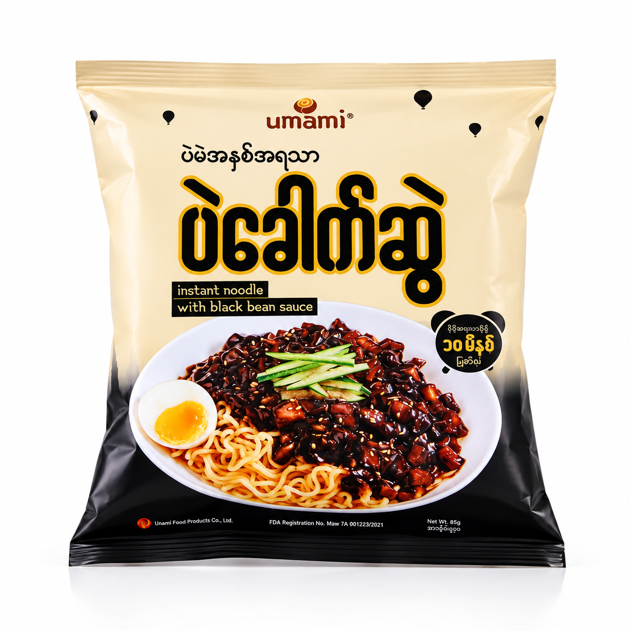 Umami Inst Noodle Black Bean Sauce 130G