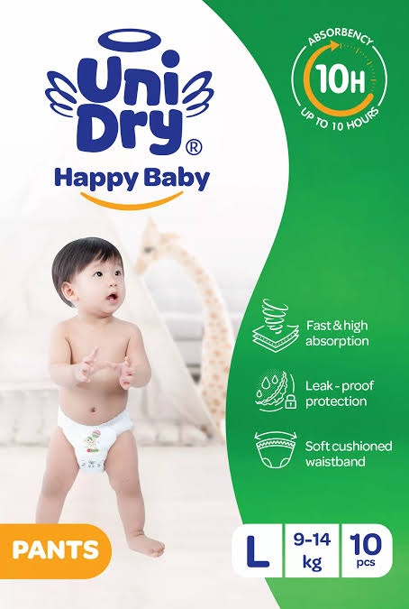 Uni dry happy baby diaper - small pack