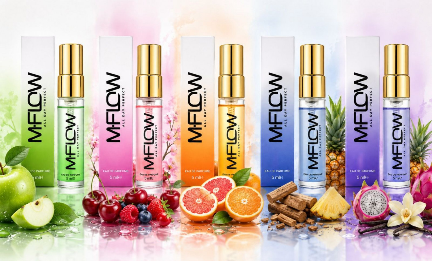 (Buy 1 Get 1 ) M Flow Perfume - 5ml