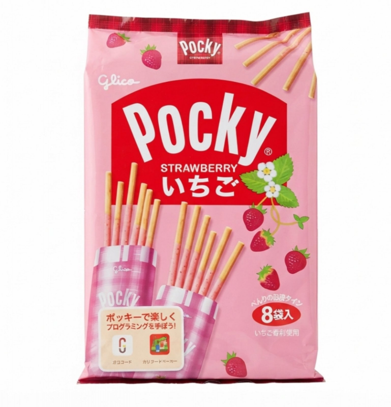 Baby Cele Pocky Strawberry Stick(12pcs)