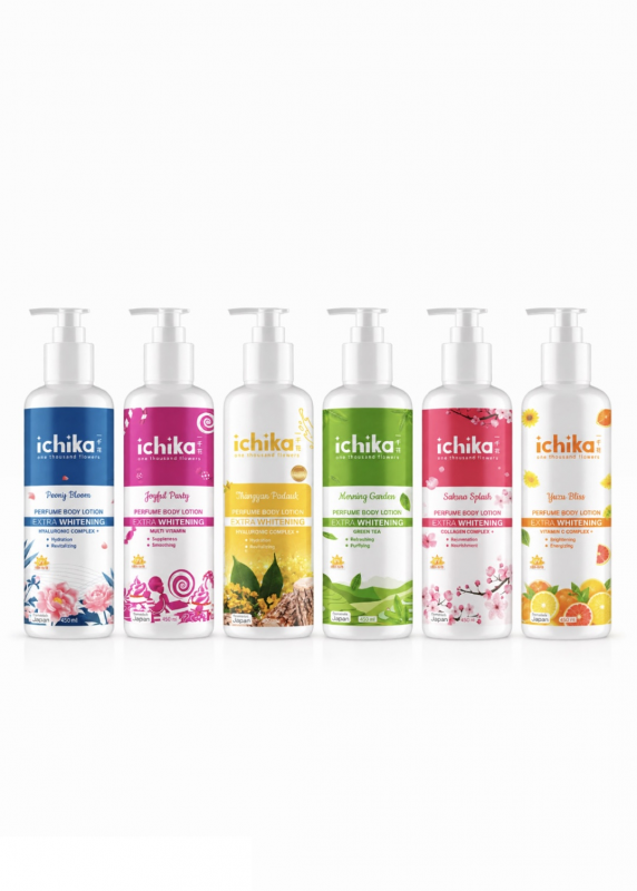 Ichika Perfume Body Lotion-450ml (Random)