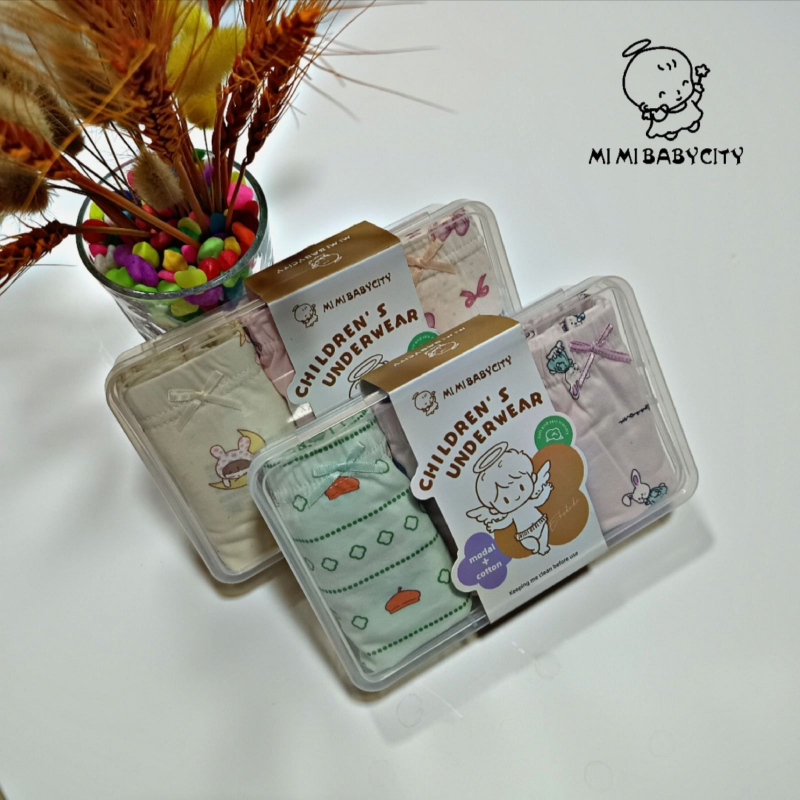Mi Mi baby city children's underwear(Girl)