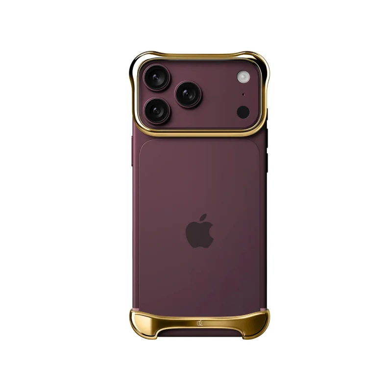 Arc Pulse Aluminum Polished Gold for iPhone 18 Pro Max (Gold)