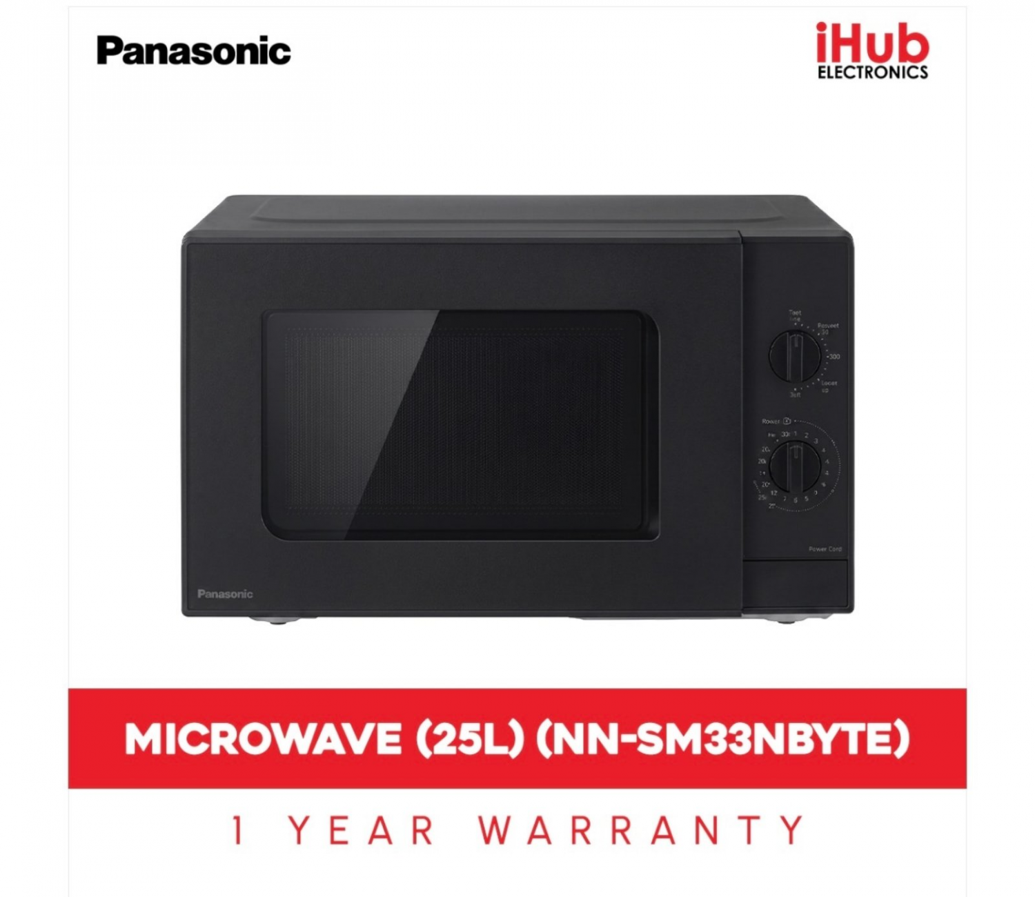 Panasonic Microwave (25L) (NN-SM33NBYTDE)