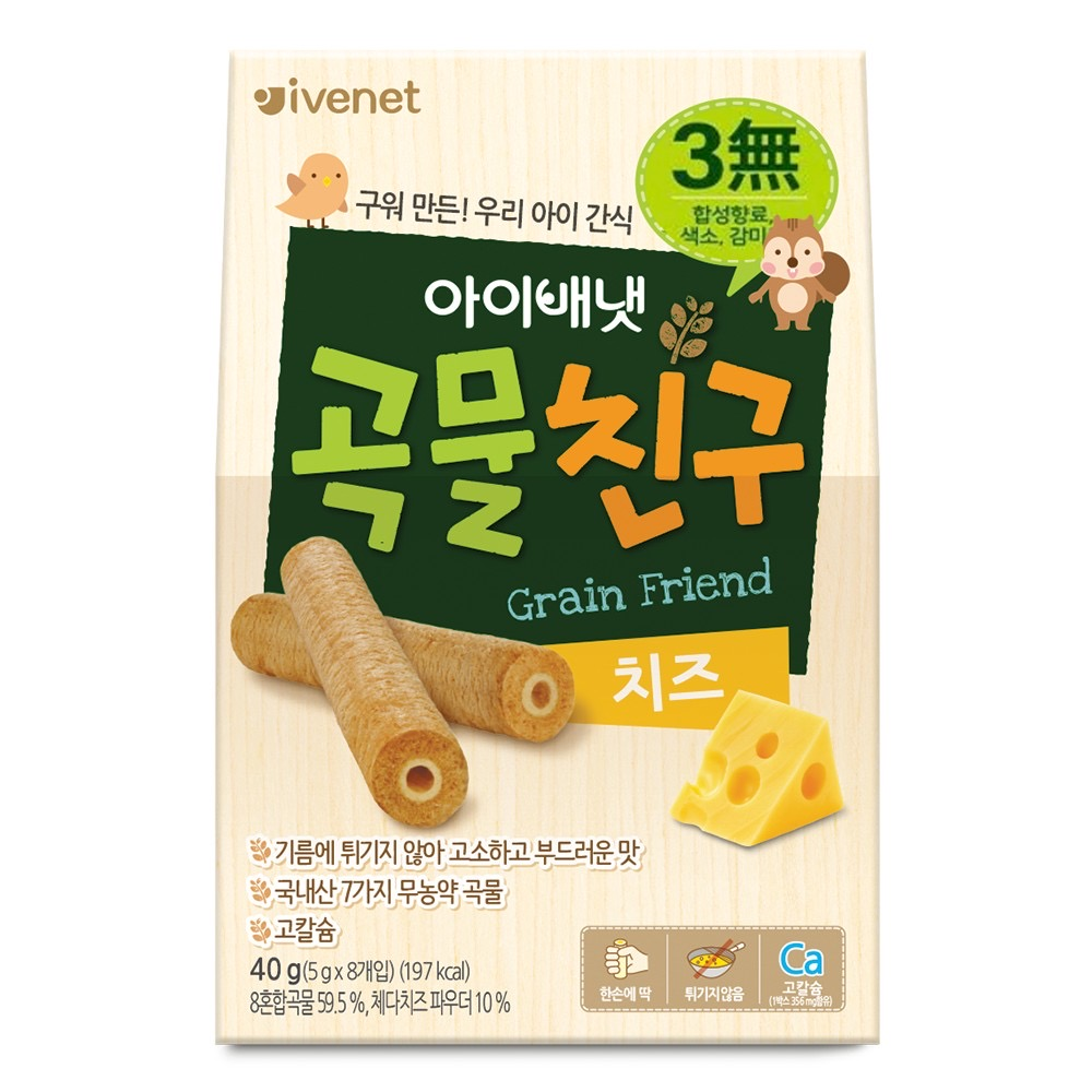 Ivenet Grain Friend Finger Food Snack - 40g (9 months)