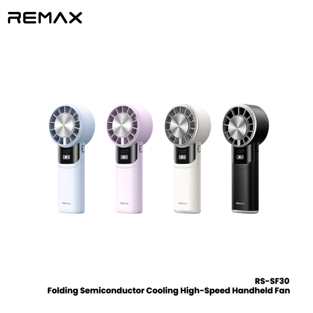 REMAX---RS-SF30 FOLDABLE SEMICONDUCTOR REFRIGERATION HIGH-SPEED FAN(230878)(NPL-10/26) - 01141901BL