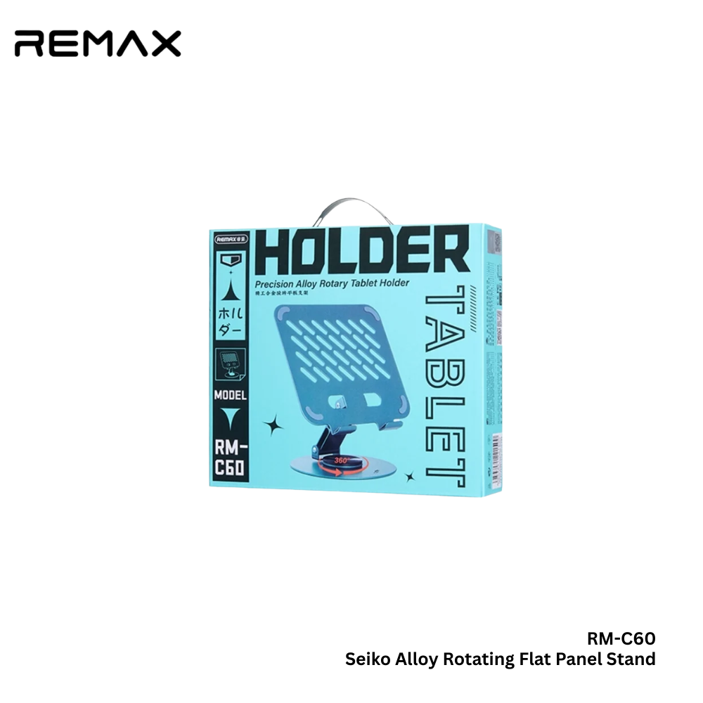 REMAX---RM-C60 PRECISION ALLOY ROTARY TABLET HOLDER (221500)(NPL-10/26)  Green  - 01141293GN