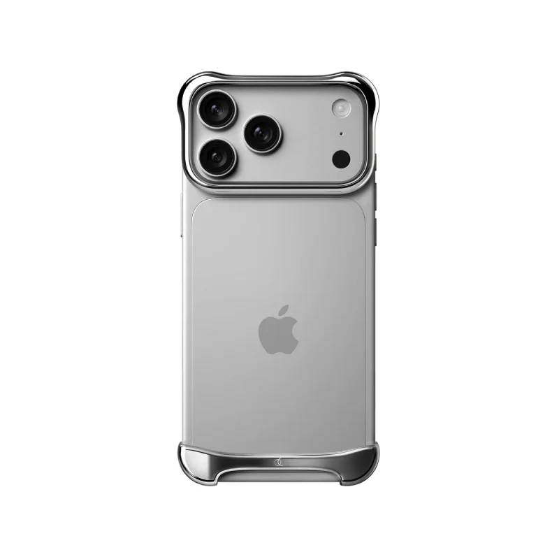 Arc Pulse Aluminum Polished Silver for iPhone 18 Pro (Silver)