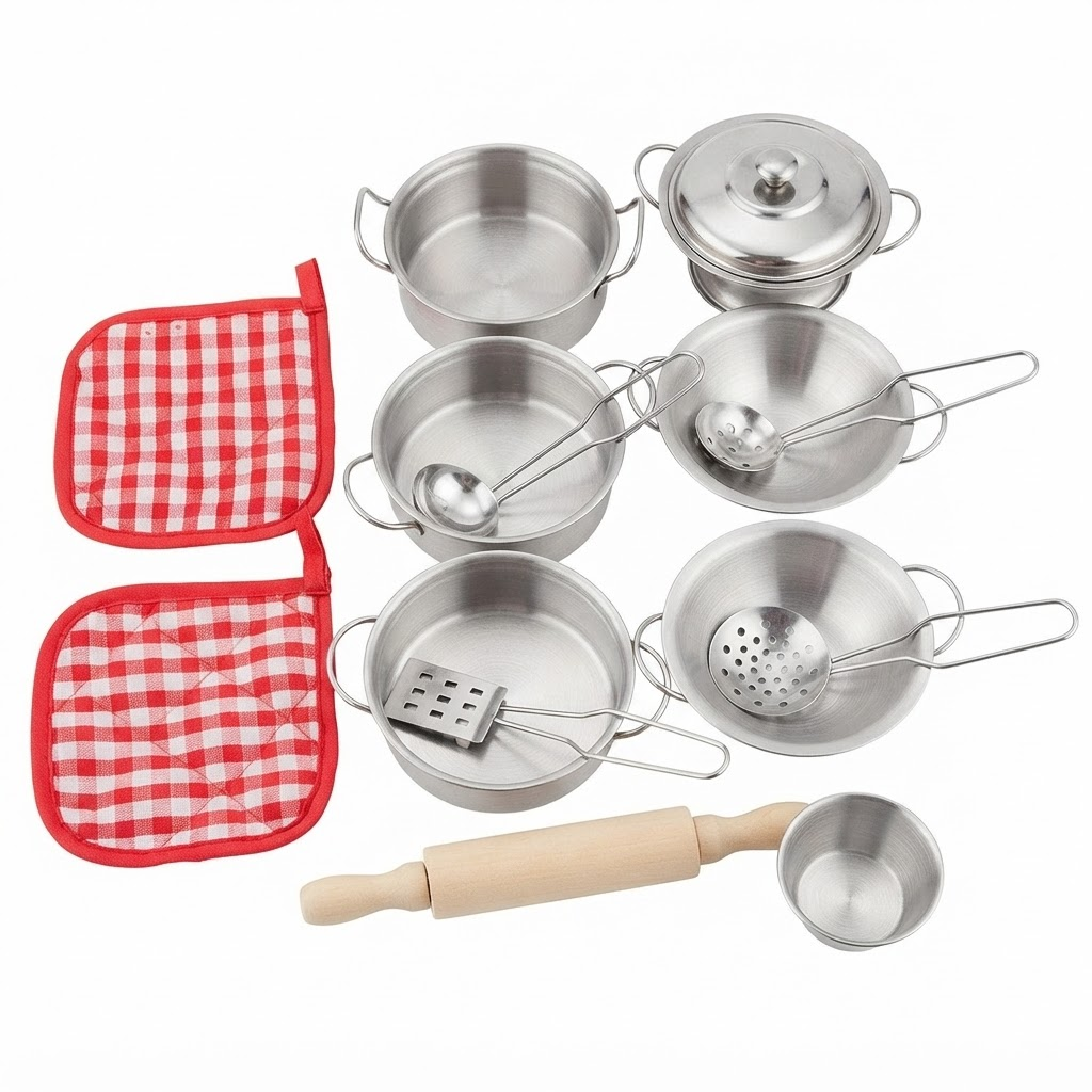 Baby Cele Kitchen စတီးအိုး အစုံ