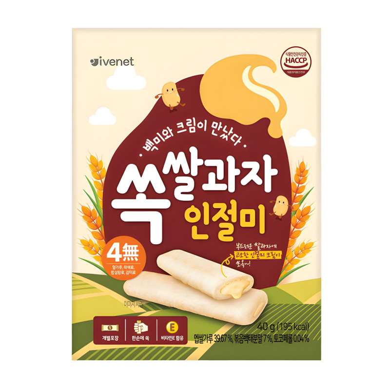 Ivenet Flat Rice Cracker (7 months)
