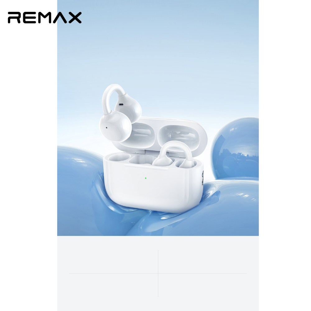 REMAX---OWS-20 6.0 EAR CLIP TRUE WIRELESS STEREO MUSIC CALL EARPHONES(261476)(NPL-2/2026) - 01030179W