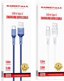 GADGET MAX---GX10 TYPE-C 3A CHARGING DATA CABLE FOR TYPE-C (3A)(1M) 20070017BL