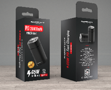GADGET MAX---GBPD-02 20000MAH 65W PD FAST CHARGING POWERBANK (OUTPUT-1USB/2TYPE-C)(INPUT-2/TYPE-C) 20020019BK
