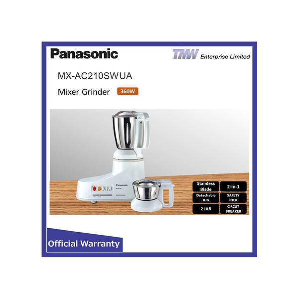 PANASONIC Mixer Grinder - MX-AC210SWUA