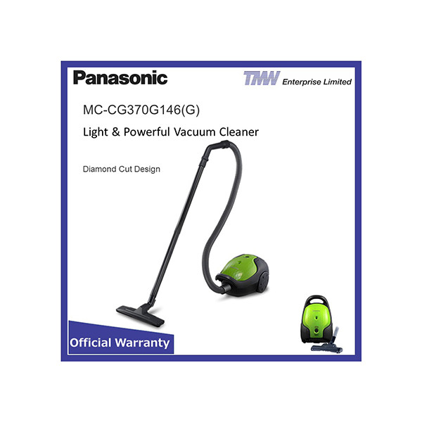 PANASONIC Vacuum Cleaner (Bag) - MC-CG370G146