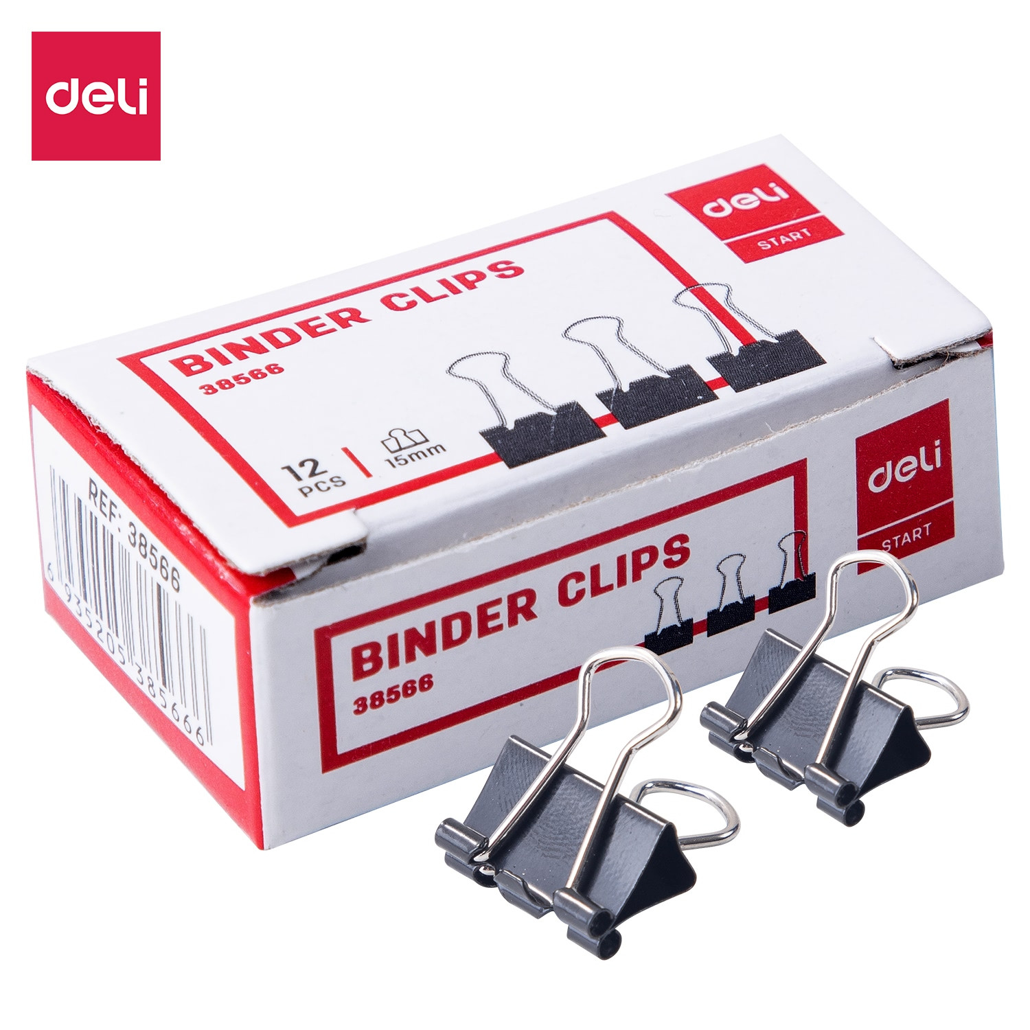 Deli Black Binder Clip