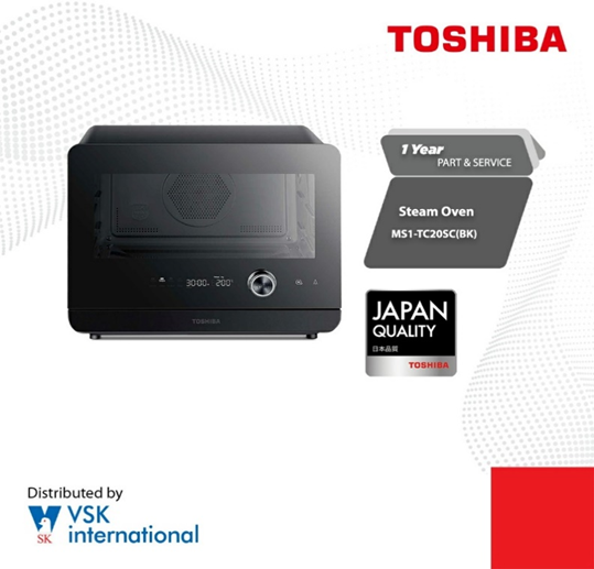 Toshiba Steam Oven 20L MS1-TC20SC(BK)