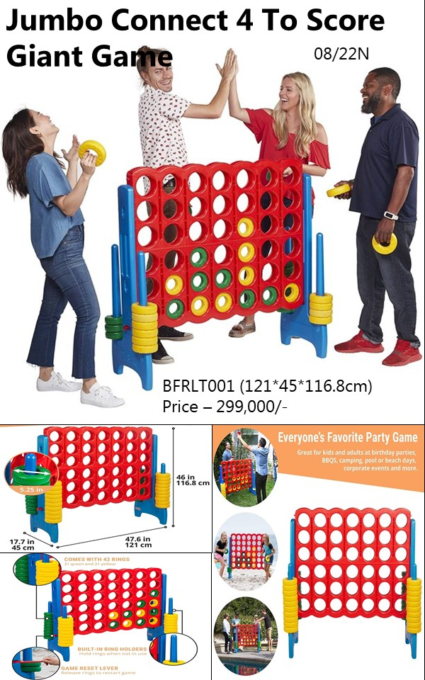 Jumbo Connect 4 to Score Giant Game - BFRLT001