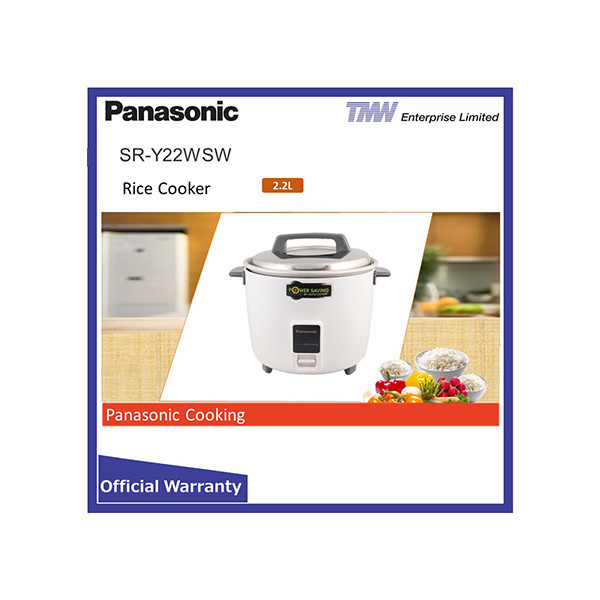PANASONIC Rice Cooker - SR-Y22WSW