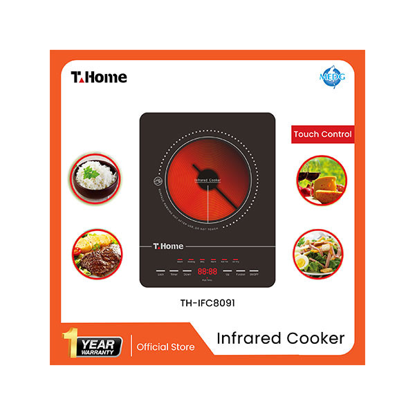 T-Home Infrared Cooker - TH-IFC8091 (Touch)