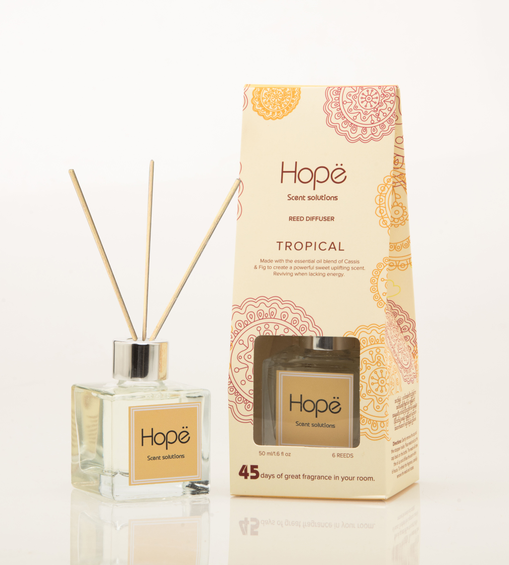 Hope Scent Reed Diffuser Tropical - 50 ml