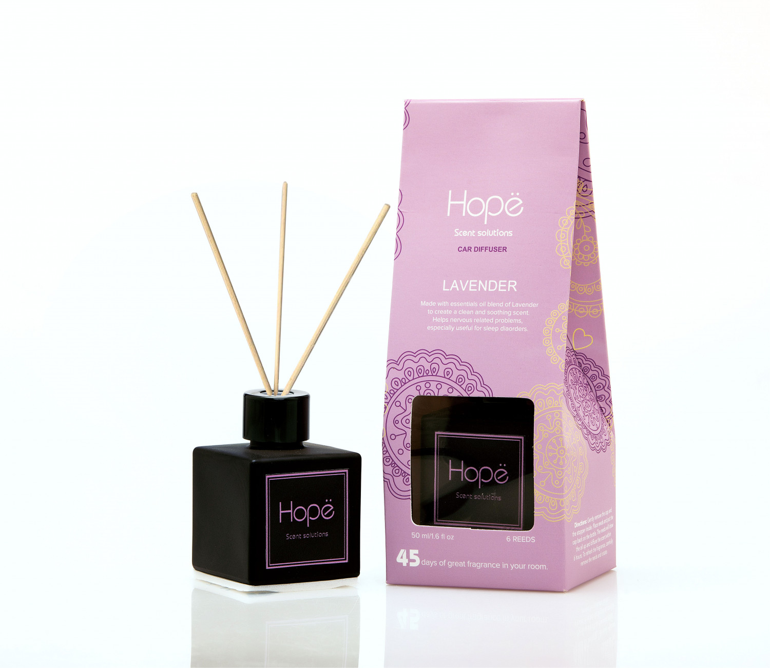 Hope Scent  Car Diffuser Lavender - 50 ml