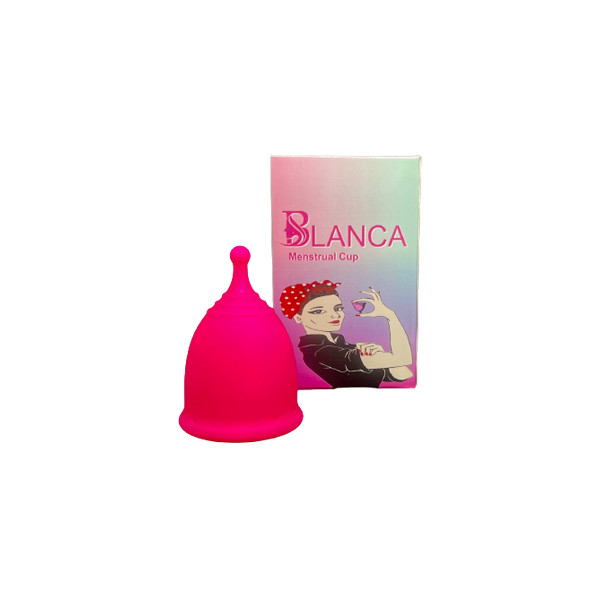 BLANCA အမျိုးသမီးလစဥ်သုံးခွက် - Sport Cup ပန်းဆီရောင်