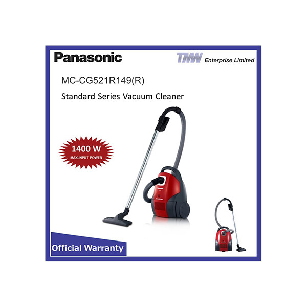 PANASONIC Vacuum Cleaner (Bag) - MC-CG521R149