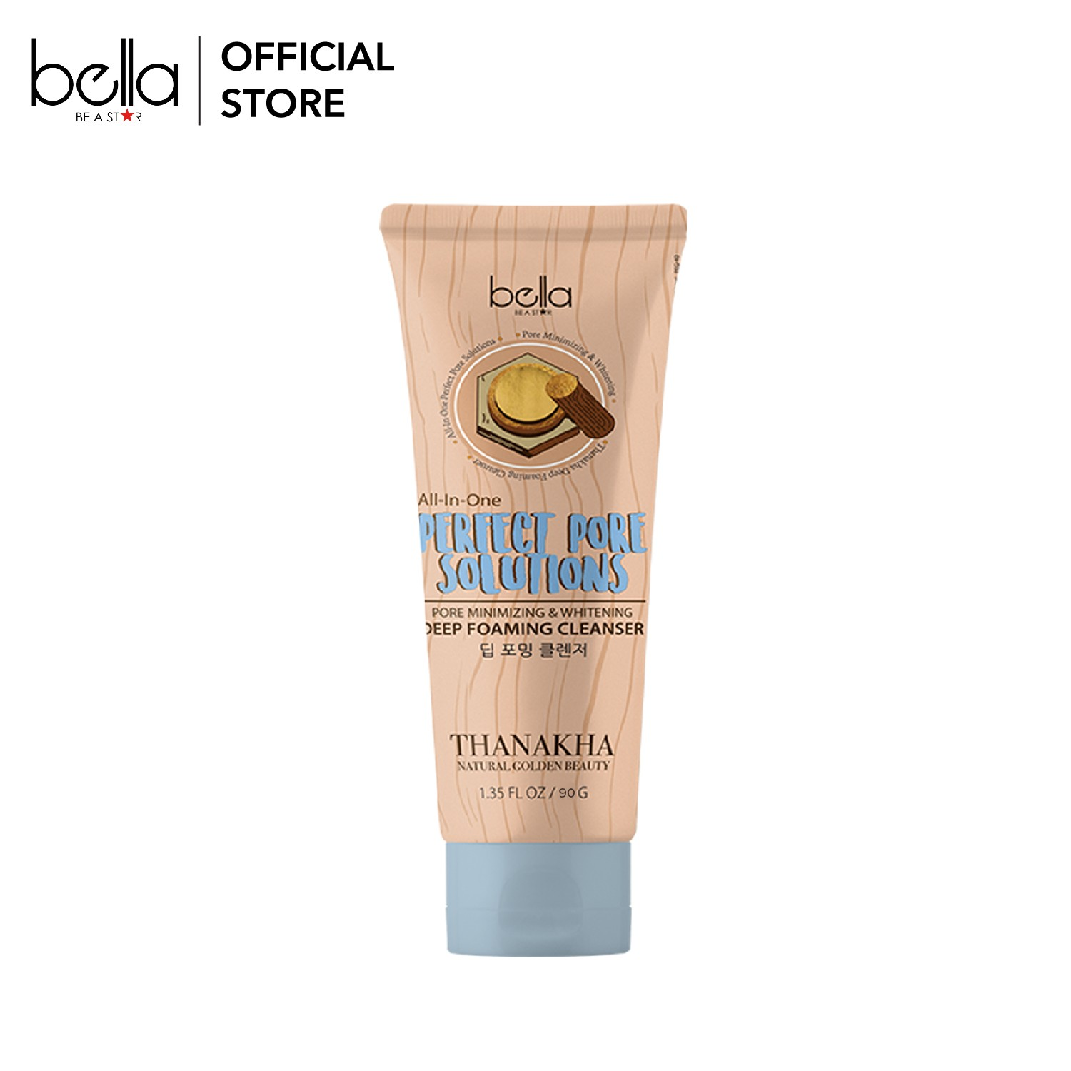 Bella Thanakha Cleansing Foam -90g