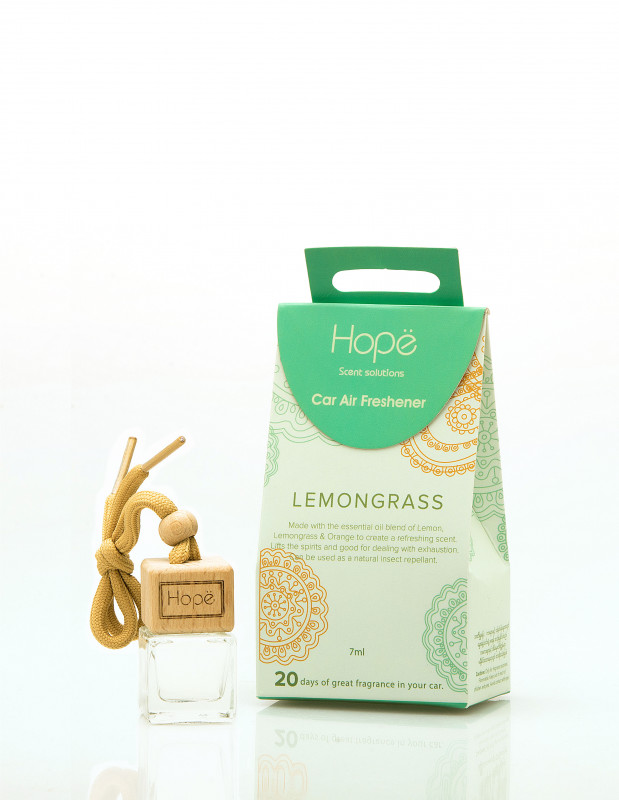 Hope Scent Car Diffuser Mini Lemongrass - 7 ml