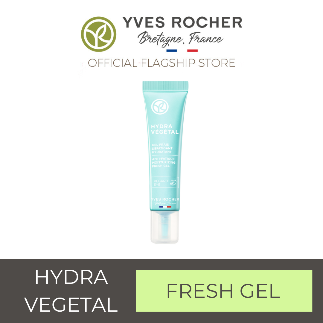 Yves Rocher HYDRA VEGETAL MOISTURIZING FRESH GEL ANTI-FATIGUE 15 ML